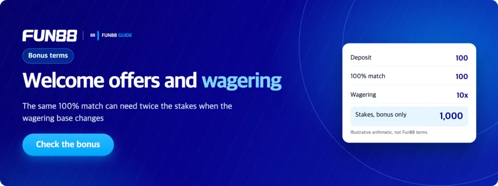 How Fun88 bonuses work: welcome offers and wagering arithmetic